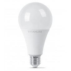 Лампа світлодіодна E27, 18 Вт, 4100K, A80, Titanum, 1530 Лм, 220V (TLA8018274)