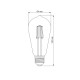 Лампа світлодіодна E27, 6 Вт, 2200K, ST64, Titanum Filament, 540 Лм, 220V (TLFST6406272A)