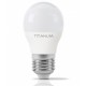 Лампа светодиодная E27, 6 Вт, 4100K, G45, Titanum, 510 Лм, 220V (TLG4506274)