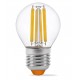 Лампа светодиодная E27, 6 Вт, 3000K, G45, Videx Filament, 880 Лм, 220V (VL-G45F-06273)