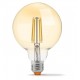 Лампа світлодіодна E27, 7 Вт, 2200K, G95, Videx Filament, 700 Лм, 220V, дімерна (VL-G95FAD-07272)