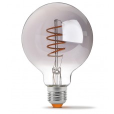 Лампа светодиодная E27, 4 Вт, 2100K, G95, Videx Filament, 100 Лм, 220V, димерная (VL-G95FGD-04272)