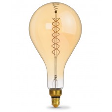 Лампа світлодіодна E27, 8 Вт, 2200K, PS160, Videx Filament, 500 Лм, 220V, дімерна (VL-PS160FASD-08272)