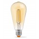 Лампа светодиодная E27, 6 Вт, 2200K, ST64, Videx Filament, 600 Лм, 220V, димерная (VL-ST64FAD-06272)