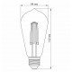 Лампа світлодіодна E27, 6 Вт, 2200K, ST64, Videx Filament, 600 Лм, 220V, дімерна (VL-ST64FAD-06272)