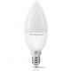 Лампа светодиодная E14, 6 Вт, 3000K, C37, Titanum, 510 Лм, 220V (TLС3706143)