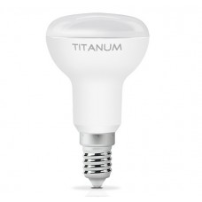 Лампа светодиодная E14, 6 Вт, 3000K, R50, Titanum, 510 Лм, 220V (TLR5006143)