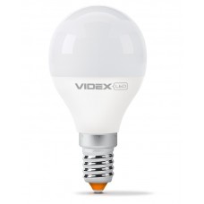 Лампа світлодіодна E14, 7 Вт, 4100K, G45, Videx, 700 Лм, 220V (VL-G45e-07144)