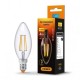 Лампа светодиодная E14, 4 Вт, 3000K, C37, Videx Filament, 510 Лм, 220V (VL-C37F-04143)
