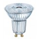Лампа светодиодная GU10, 4.5 Вт, 4000K, PAR16, Osram, 350 Лм, 220V (4058075608252)