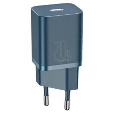 Сетевое зарядное устройство Baseus Super Si Quick Charger 20W, Blue, 1x USB Type-C