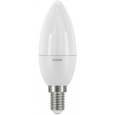 Лампа светодиодная E14, 7.5 Вт, 3000K, B60, Osram, 800 Лм, 220V (4058075623651)