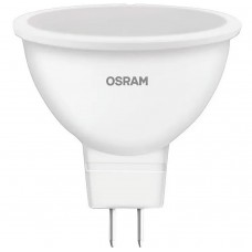 Лампа светодиодная GU5.3, 7 Вт, 4000K, MR16, Osram, 560 Лм, 220V (4058075689343)