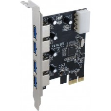 Контролер PCI-E x1 - 4 x USB 3.0, Dynamode