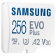Карта пам'яті microSDXC, 256Gb, Samsung EVO Plus, SD адаптер (MB-MC256KA/EU)