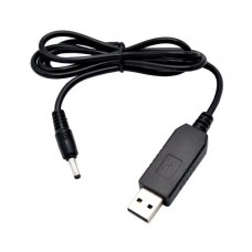 Кабель живлення USB - DC 5V (3.5x1.35 мм), Black, 1 м, Dynamode
