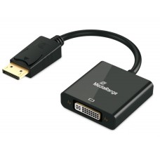 Адаптер DVI-I (F) - DisplayPort (M), MediaRange, Black, 15 см (MRCS174)