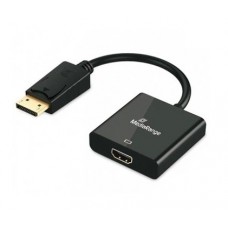 Адаптер DisplayPort (M) - HDMI (F), MediaRange, Black, 15 см (MRCS175)