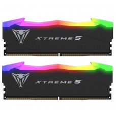 Память 16Gb x 2 (32Gb Kit) DDR5, 7800 MHz, Patriot Viper Xtreme 5 RGB, Black (PVXR532G78C38K)