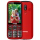 Мобильный телефон (бабушкофон) Sigma mobile Comfort 50 Optima Type-C, Red, Dual Sim