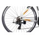 Велосипед городской Trinx 700C Free 1.0 2021 grey/black/orange