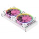 Система рідинного охолодження ID-Cooling PinkFlow 240 Diamond, Pink/White