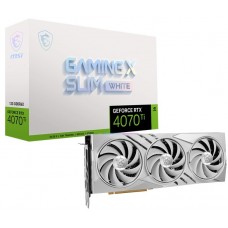 Видеокарта GeForce RTX 4070 Ti, MSI, GAMING X SLIM (White) (RTX 4070 Ti GAMING X SLIM WHITE 12G)