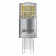 Лампа світлодіодна G9, 3.8 Вт, 4000K, PIN40, Osram, 470 Лм, 220V (4058075432420)