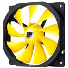 Вентилятор 120 мм, Xigmatek XOF-F1256, Yellow, 120x120x25мм, FCB, 1400±200 об/мин, 14дБ