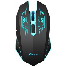 Миша XTRIKE ME GM-205, Black, USB, оптична, RGB підсвічування