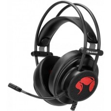 Навушники Marvo HG9055 Black, Multi-LED, мікрофон, звук 7.1, USB, накладні, кабель 2.20 м