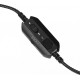 Наушники Marvo HG9056 Black, Multi-LED, микрофон, звук 7.1, USB, накладные, кабель 2.10 м