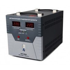 Стабилизатор Gemix GDX-8000, 8000 VA (5600 Вт), вход. напряжение 140-260В, вых напряжение 220В