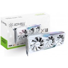 Видеокарта GeForce RTX 4060 Ti, Inno3D, ICHILL X3 (White Edition), 8Gb GDDR6 (C406T3-08D6X-17113280)