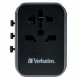 Сетевое зарядное устройство Verbatim UTA-03, Black, 30 Вт (49545)