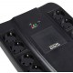 Джерело безперебійного живлення PowerCom SPD-850U Schuko Black, 850 ВА, 510 Вт