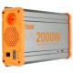 Автомобільний інвертор 2000 Вт, PowMr, Grey/Orange, 12V (POW-HV2K-12V)
