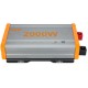 Автомобільний інвертор 2000 Вт, PowMr, Grey/Orange, 24V (POW-HV2K-24V)