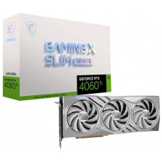 Видеокарта GeForce RTX 4060 Ti, MSI, GAMING X SLIM WHITE (RTX 4060 Ti GAMING X SLIM WHITE 16G)