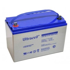 Батарея для ДБЖ 12В 100Aч Ultracell UCG100-12 GEL 12V 100 Ah (328x173x232) White