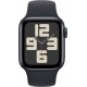 Смарт-годинник Apple Watch SE GPS (A2722), 40 мм, Midnight, Midnight Sport Band (S/M) (MR9X3QP/A)