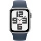 Смарт-часы Apple Watch SE GPS (A2722), 40 мм, Silver, Storm Blue Sport Band (M/L) (MRE23QP/A)