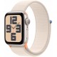 Смарт-часы Apple Watch SE GPS (A2722), 40 мм, Starlight, Starlight Sport Loop (MR9W3QP/A)