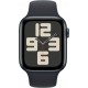 Смарт-часы Apple Watch SE GPS (A2723), 44 мм, Midnight, Midnight Sport Band (M/L) (MRE93QP/A)