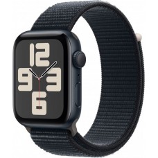 Смарт-годинник Apple Watch SE GPS (A2723), 44 мм, Midnight, Midnight Sport Loop (MREA3QP/A)