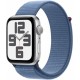 Смарт-часы Apple Watch SE GPS (A2723), 44 мм, Silver, Winter Blue Sport Loop (MREF3QP/A)