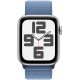 Смарт-годинник Apple Watch SE GPS (A2723), 44 мм, Silver, Winter Blue Sport Loop (MREF3QP/A)