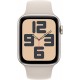 Смарт-годинник Apple Watch SE GPS (A2723), 44 мм, Starlight, Starlight Sport Band (M/L) (MRE53QP/A)