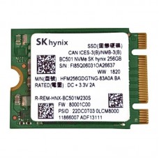 Твердотільний накопичувач M.2 256Gb, Hynix BC501, PCI-E 3.0 x4 (HFM256GDGTNG-83A0A)