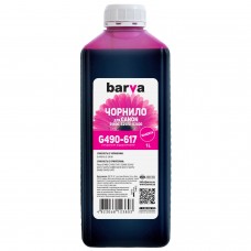 Чернила Barva Canon GI-490, Magenta, 1 л, водорастворимые (G490-617)